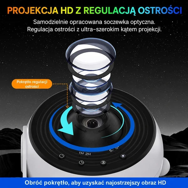 AuraGlow Novaa - Projektor Gwiazd 13 w 1