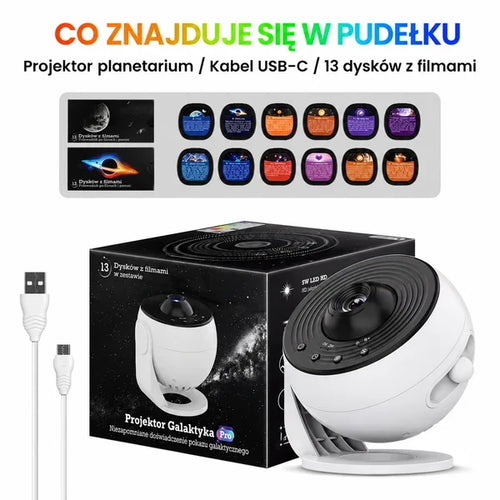 AuraGlow Novaa - Projektor Gwiazd 13 w 1