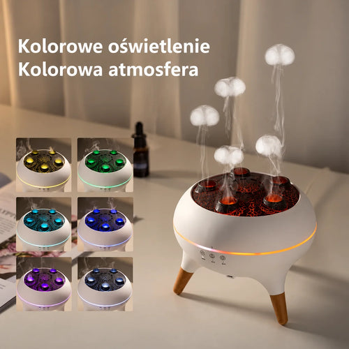 AuraGlow Jelly - Dyfuzor Meduza 3w1