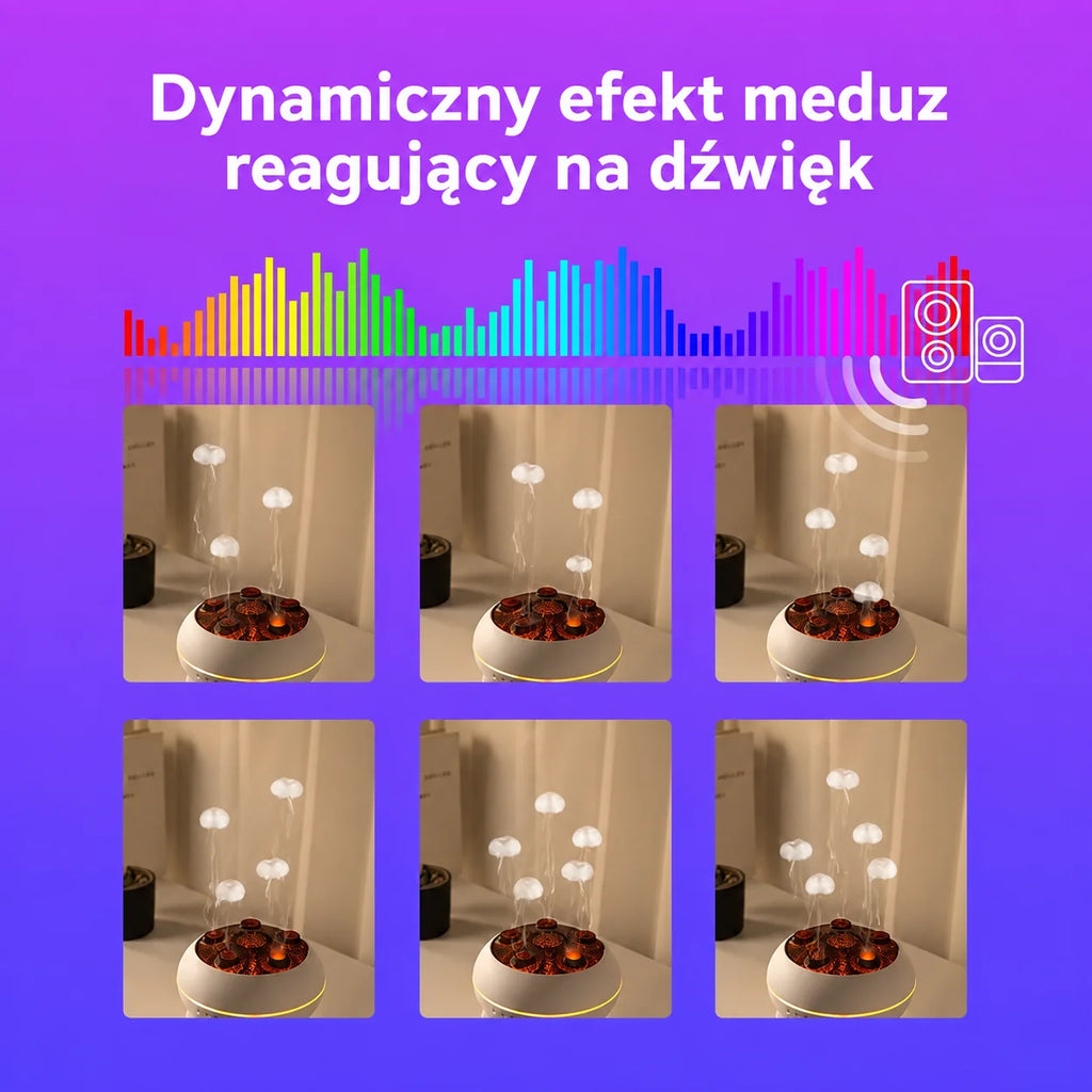 AuraGlow Jelly - Dyfuzor Meduza 3w1